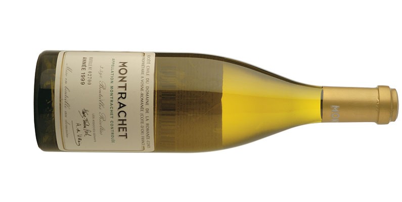 Montrachet 1999. Branco produzido pela Domaine de la Romanée-Conti, na Borgonha - Expand. Montrachet 1999. Branco produzido pela Domaine de la Romanée-Conti, na Borgonha - Expand.