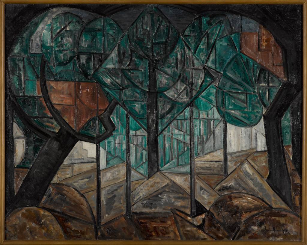 Trabalhos menos conhecidos de Mondrian serão apresentados na exposição Trabalhos menos conhecidos de Mondrian serão apresentados na exposição