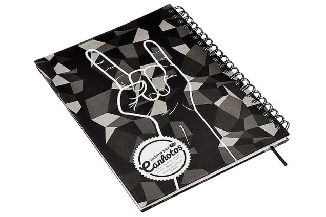 Caderno para canhotos, R$ 39,90. Cicero para Livraria Cultura. Caderno para canhotos, R$ 39,90. Cicero para Livraria Cultura.