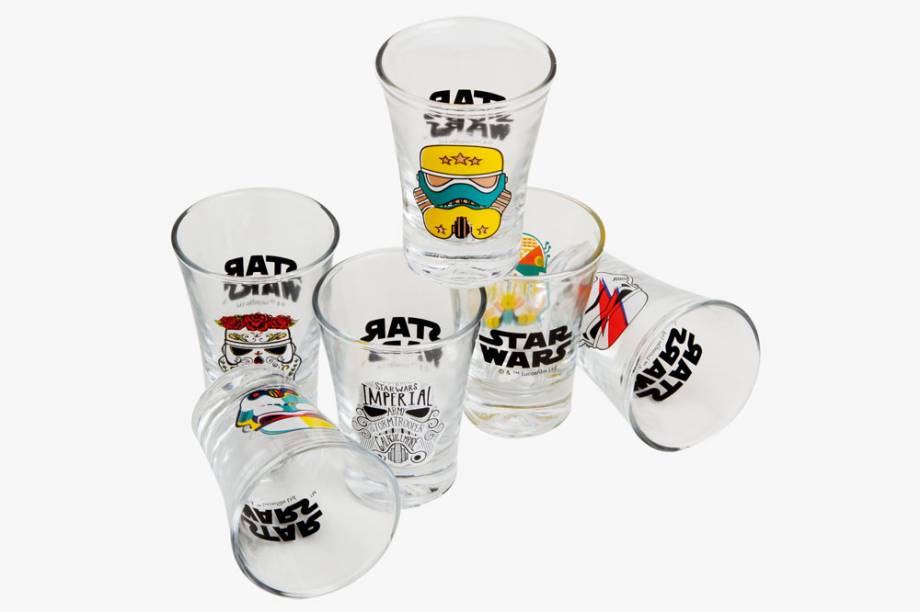 Conjunto de seis copos de shot Conjunto de seis copos de shot