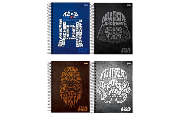 Cadernos de 200 folhas Cadernos de 200 folhas