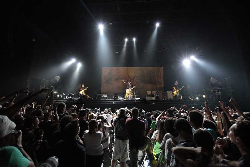 O Soundgarden, liderado por Chris Cornell, levantou o público no segundo dia do Lollapalooza