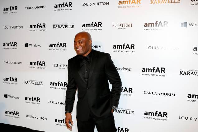 O lutador de MMA Anderson Silva O lutador de MMA Anderson Silva