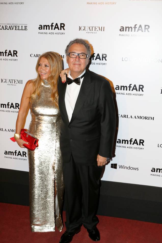 O casal Donata Meirelles e Nizan Guanaes O casal Donata Meirelles e Nizan Guanaes