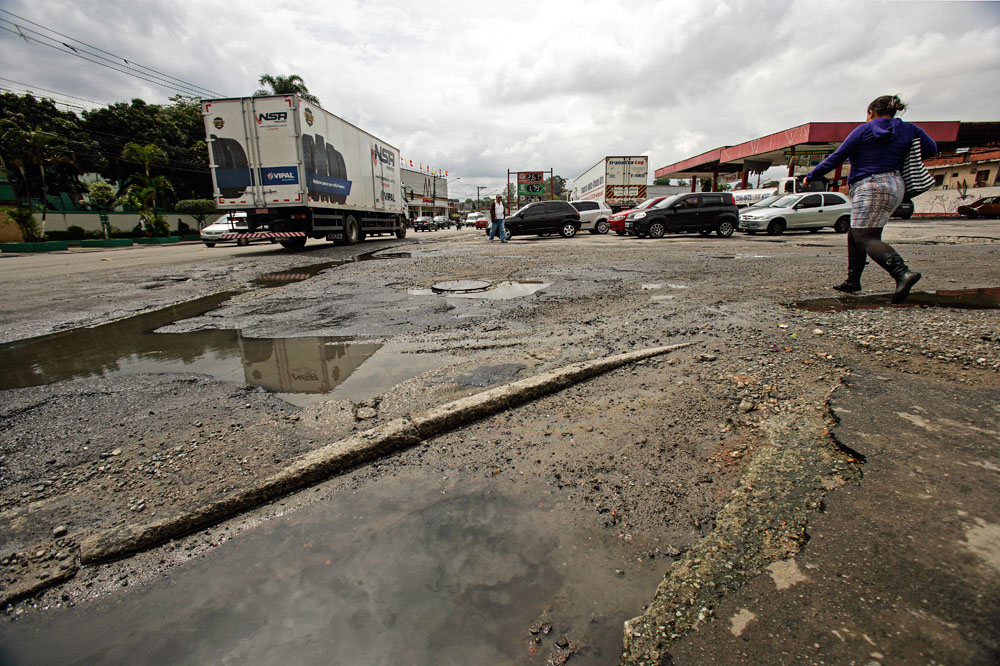 A avenida campeã de atropelamentos da cidade