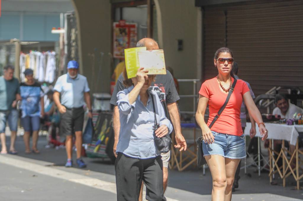 Semana terá altas temperaturas e tempo seco
