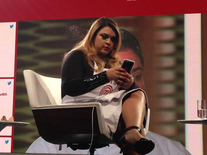 A cantora Preta Gil comandou a equipe de tuiteiros A cantora Preta Gil comandou a equipe de tuiteiros