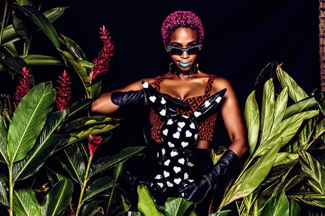 A rapper curitibana Karol Conká A rapper curitibana Karol Conká