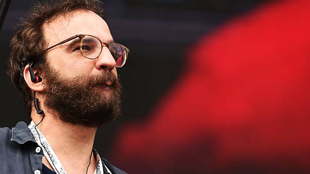 Marcelo Camelo: público chegou cedo para assisti-lo com a Banda do Mar Marcelo Camelo: público chegou cedo para assisti-lo com a Banda do Mar