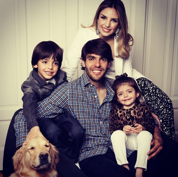 A família reunida antes do primeiro anúncio da separação do casal A família reunida antes do primeiro anúncio da separação do casal