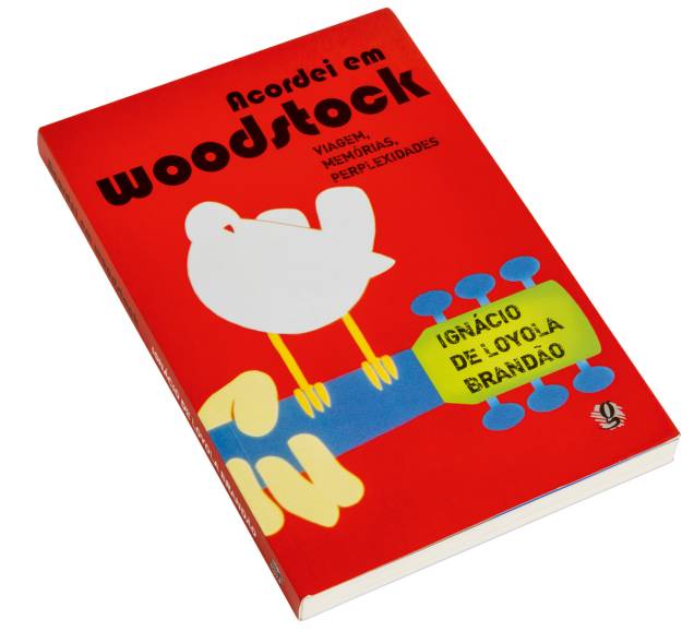Livro Acordei em Woodstock, de Ignácio de Loyola Brandão Livro Acordei em Woodstock, de Ignácio de Loyola Brandão