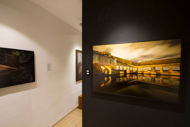Obra de Choque exposta na Galeria Crivo Obra de Choque exposta na Galeria Crivo