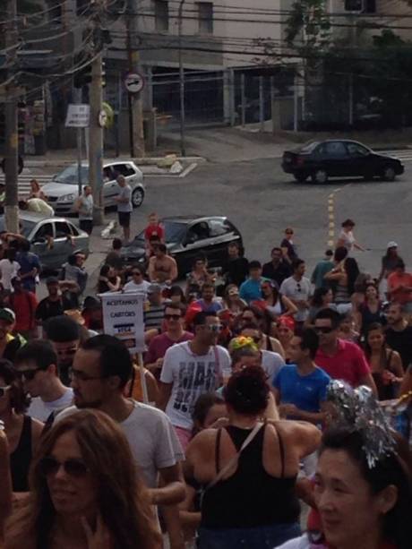O bloco Vai Você em Dobro animou as ruas de Pinheiros O bloco Vai Você em Dobro animou as ruas de Pinheiros