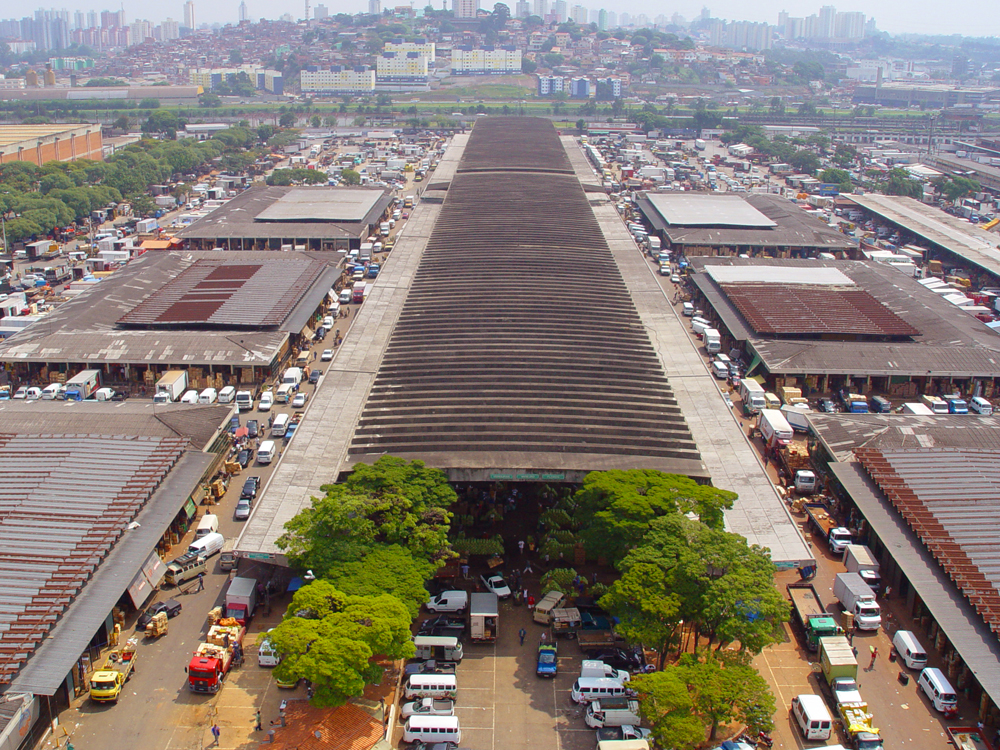 Empilhadeira tomba e deixa homem ferido no Ceagesp