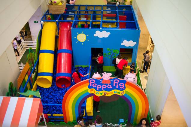 Parque da Peppa Pig: a atração é inédita na capital Parque da Peppa Pig: a atração é inédita na capital