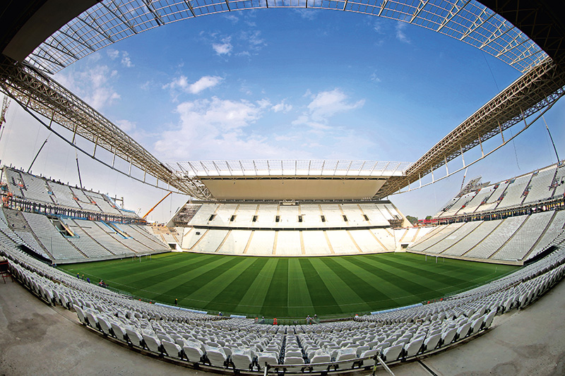 Arena Corinthians gasta mais água do que rivais na capital