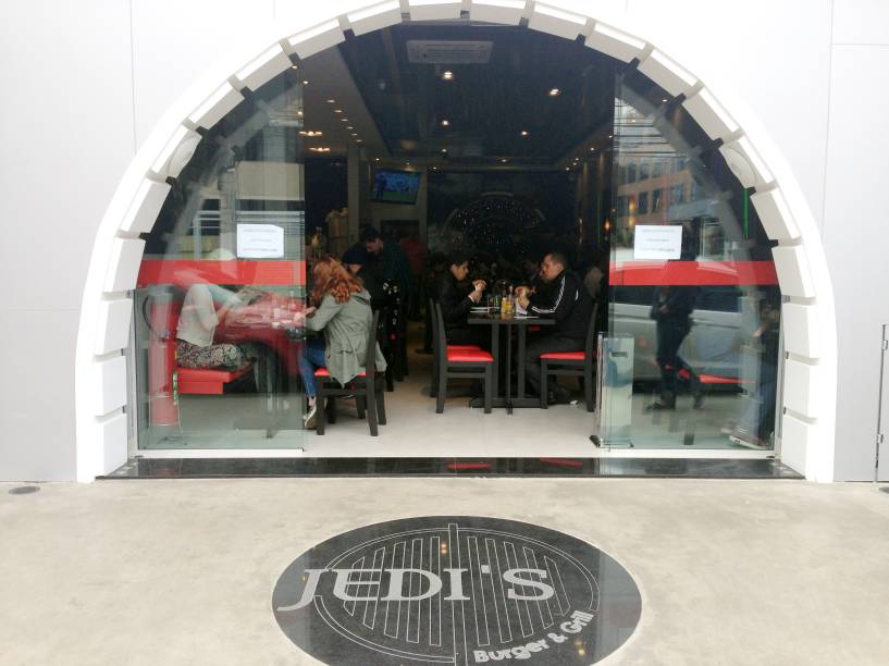 Jeti&rsquo;s Burger e Grill:&nbsp; entrada da hamburgueria