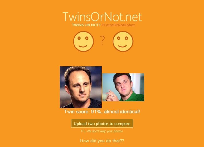 Rogêrio Ceni e Luciano Huck também são quase a mesma pessoa Rogêrio Ceni e Luciano Huck também são quase a mesma pessoa