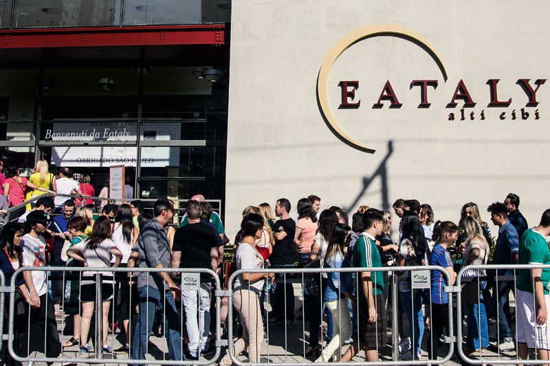 Eataly recebe cerca de 7 000 pessoas por dia