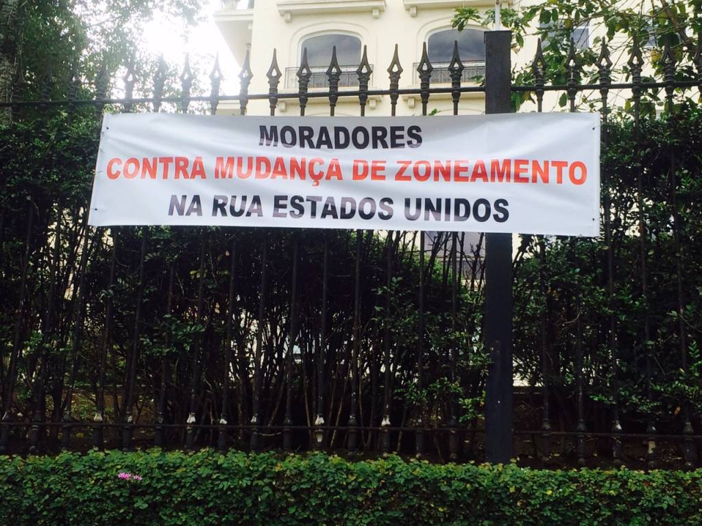 Moradores se mobilizam e tiram rua dos Jardins da Lei de Zoneamento