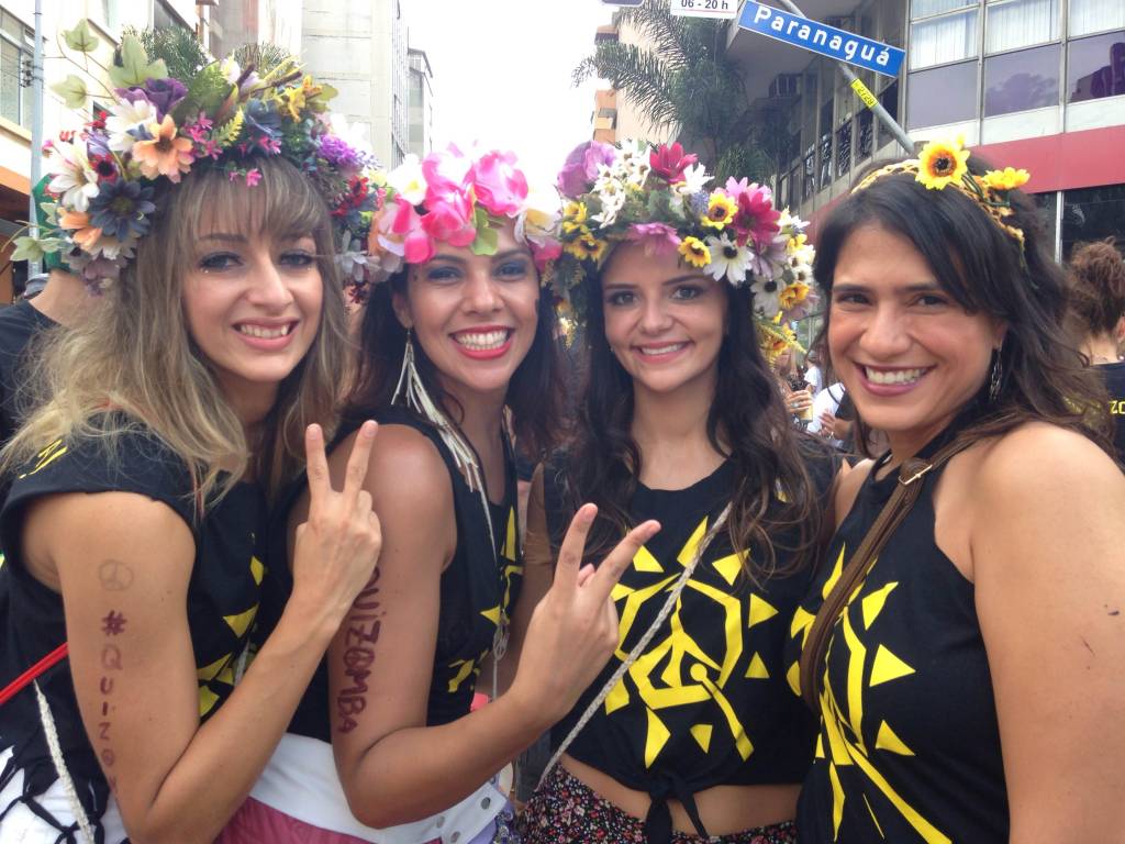 Integrantes do bloco Acadêmicos do Baixo Augusta Integrantes do bloco Acadêmicos do Baixo Augusta