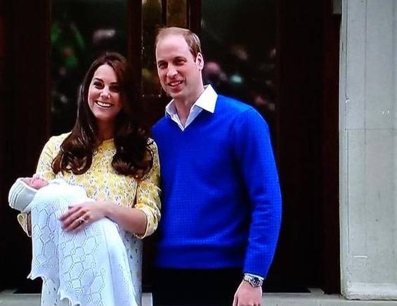 Nasce o segundo filho de Kate e príncipe William