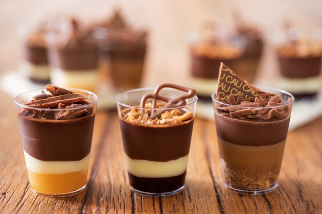 Verrines: doces em pequenas quantidades Verrines: doces em pequenas quantidades