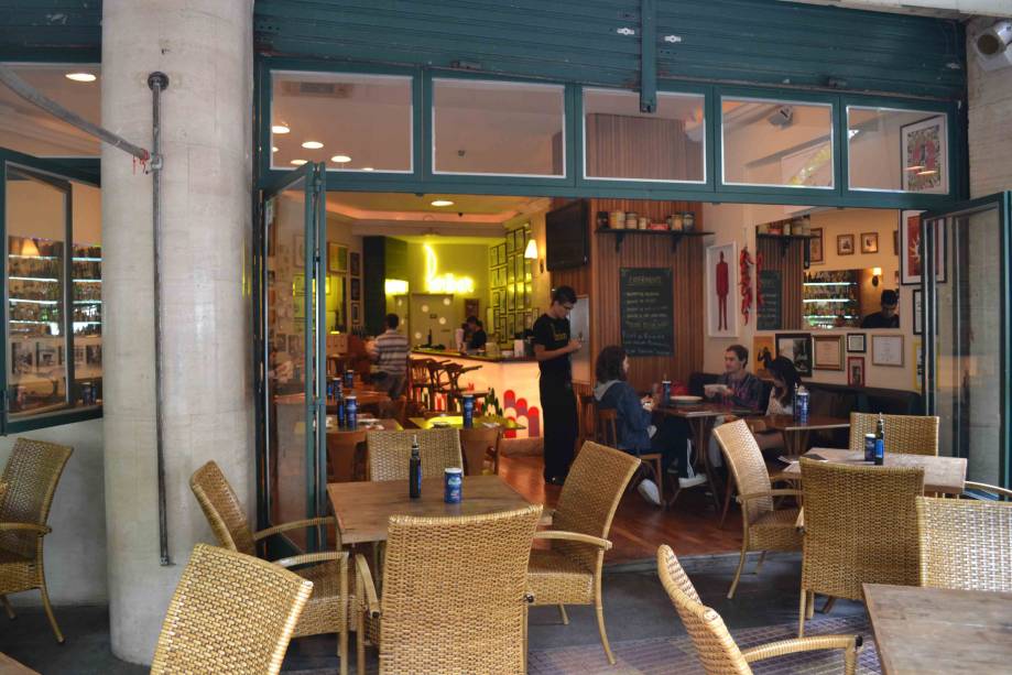 	Paribar: fachada da nova vers&atilde;o do bar