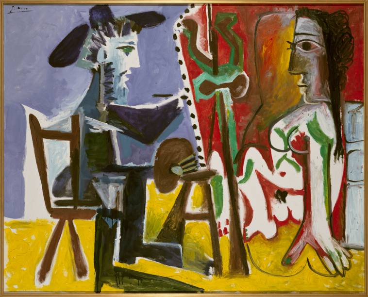 O Pintor e a Modelo (1963), de Pablo Picasso