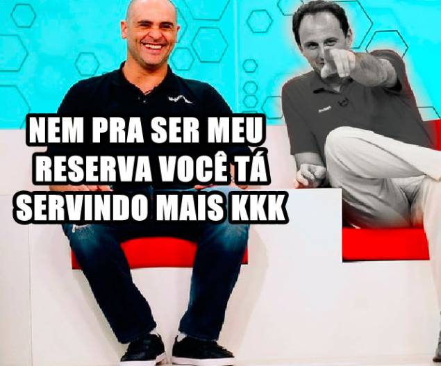 Falha de Rogério Ceni no clássico contra o Palmeiras virou piada nas redes sociais Falha de Rogério Ceni no clássico contra o Palmeiras virou piada nas redes sociais