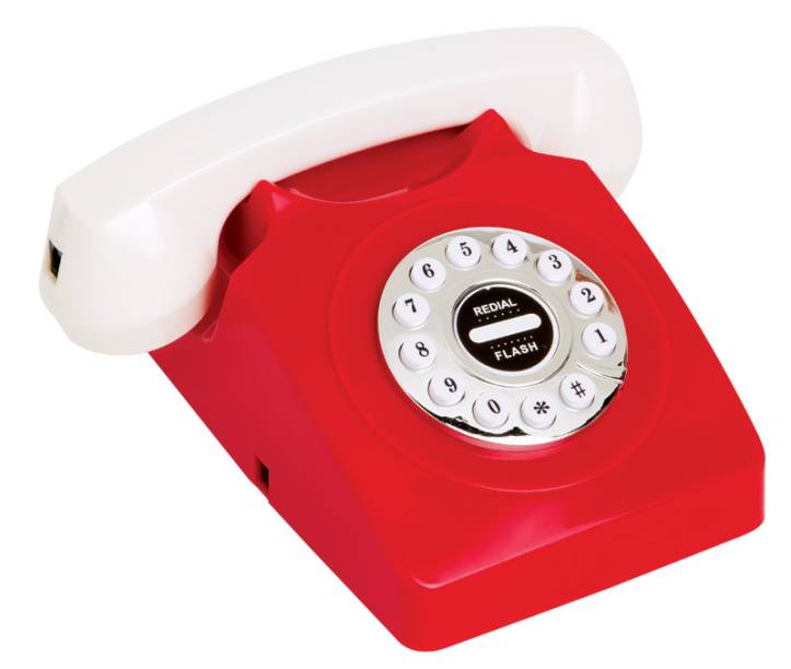 4. Telefone retrô, da Designn Maniaa: R$ 119,00