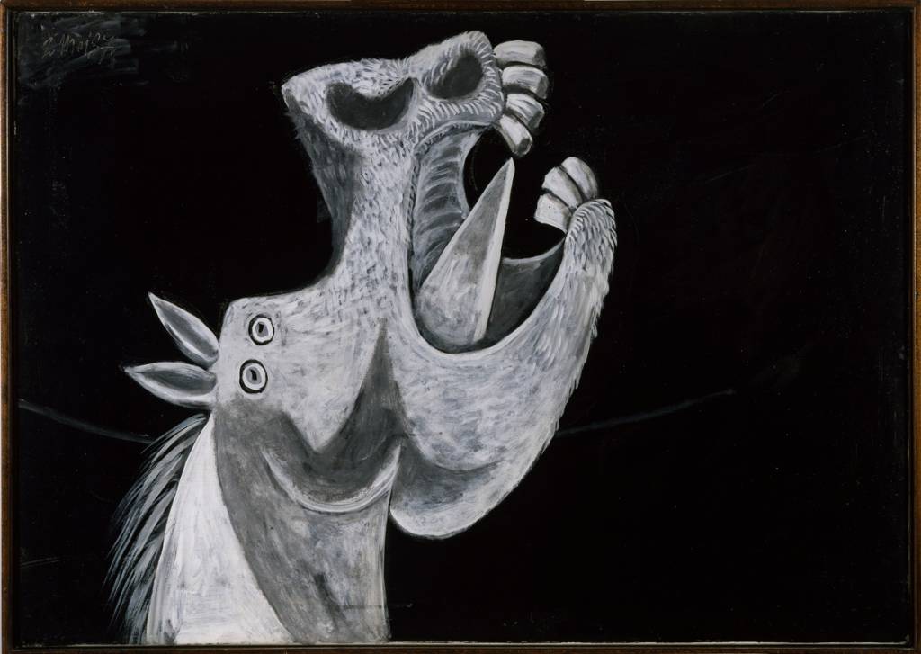 Cabe&ccedil;a de cavalo. Esbo&ccedil;o para &ldquo;Guernica&rdquo; (3 de maio de 1937), da exposi&ccedil;&atilde;o Picasso e a Modernidade Espanhola