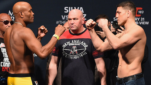 Anderson Silva e Nick Diaz são pegos em exame antidoping