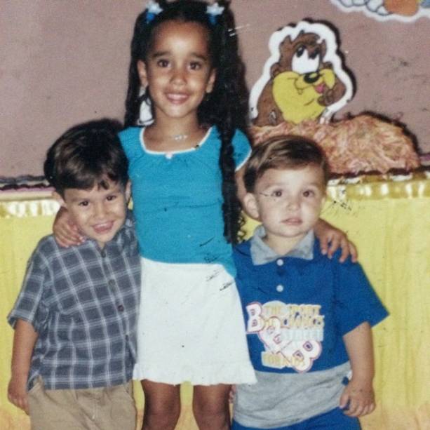 MC Gui com os irmãos, Gustavo e Stefani