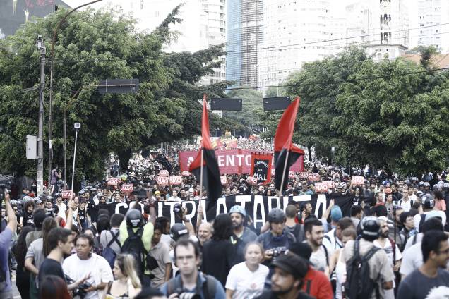 Trajeto deve ser encerrado na Avenida Paulista Trajeto deve ser encerrado na Avenida Paulista