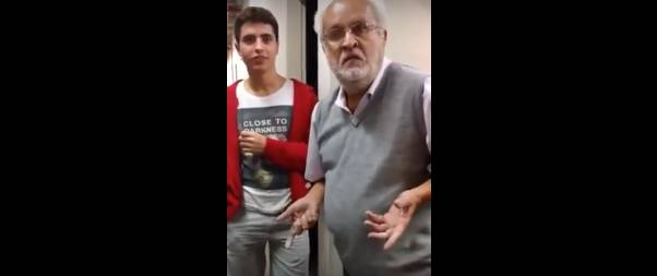 “Aqui não tem greve, aqui tem física”, diz professor