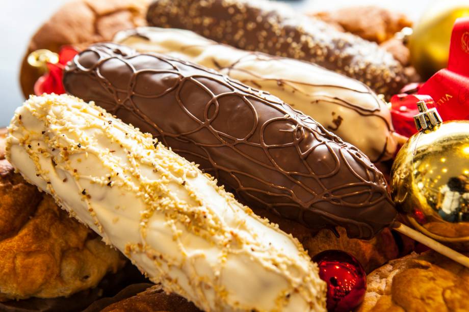 Villa Grano: o quilo de panetone no palito sai por 39,00 reais o quilo Villa Grano: o quilo de panetone no palito sai por 39,00 reais o quilo