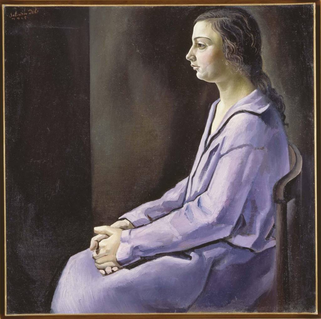 Retrato de mi Hermana (1925: tela de seu in&iacute;cio de carreira