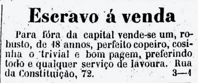 Escravos: vistos como mercadoria Escravos: vistos como mercadoria