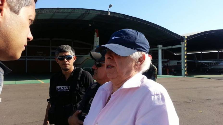 O médico Roger Abdelmassih, preso nesta terça-feira (19) no Paraguai O médico Roger Abdelmassih, preso nesta terça-feira (19) no Paraguai