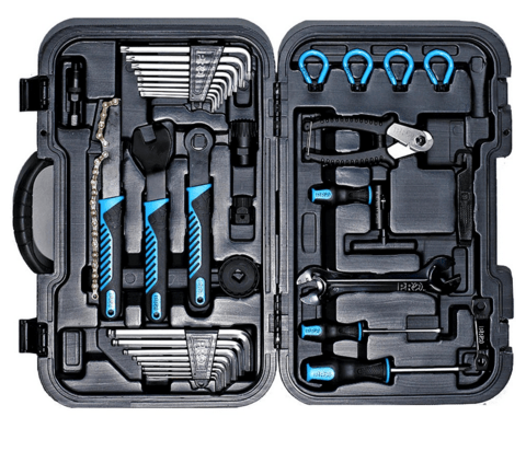 Kit de Ferramentas Pro Toolbox, 1.299 reais, na Bike Town.