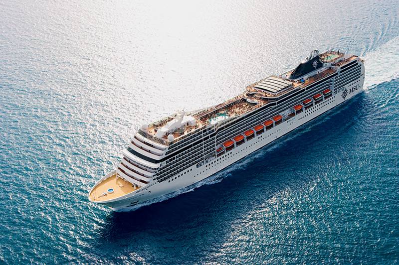 MSC cancela cruzeiros no Brasil neste verão