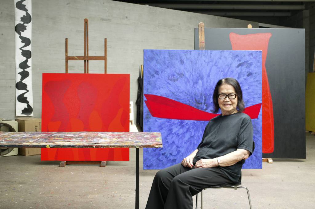 “É impossível calcular o valor desta obra”, diz Tomie Ohtake sobre tapeçaria
