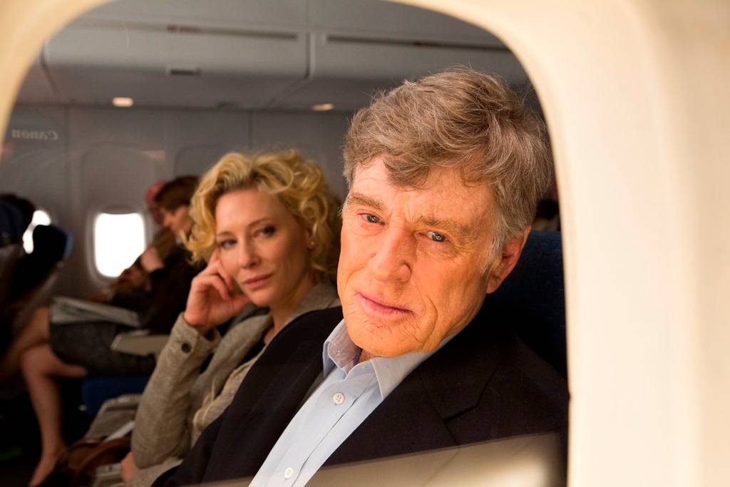 Conspiração e Poder: Cate Blanchett e Robert Redford numa reportagem polêmica