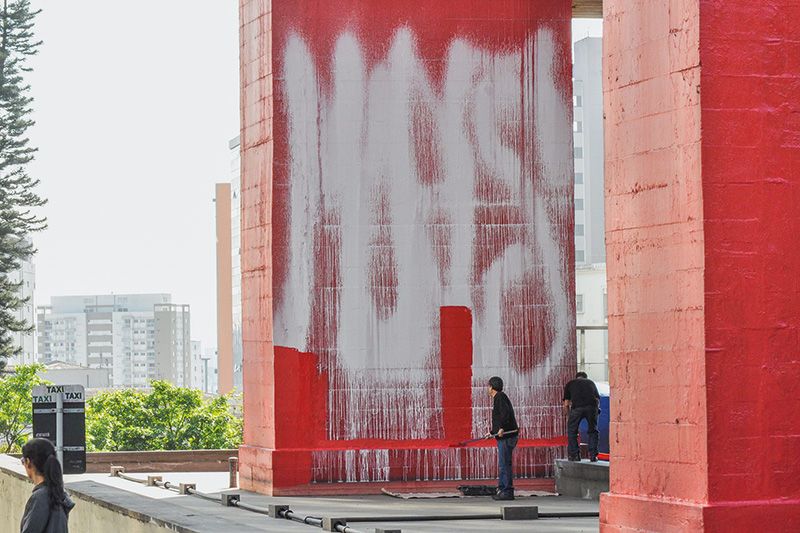 Masp é pichado pela segunda vez em duas semanas