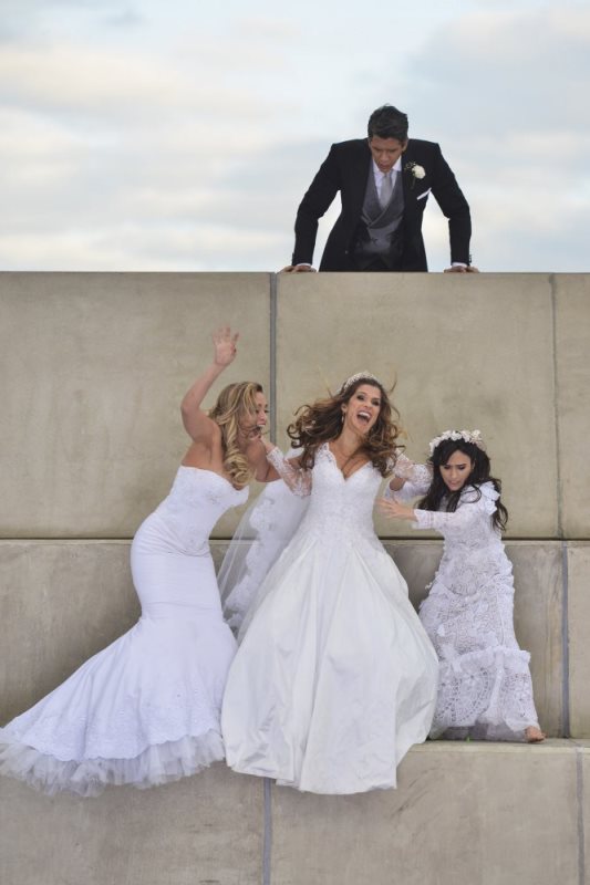 Loucas pra Casar: Márcio Garcia, Suzana Pires, Ingrid Guimarães e Tatá Werneck, tentativa de suicídio Loucas pra Casar: Márcio Garcia, Suzana Pires, Ingrid Guimarães e Tatá Werneck, tentativa de suicídio