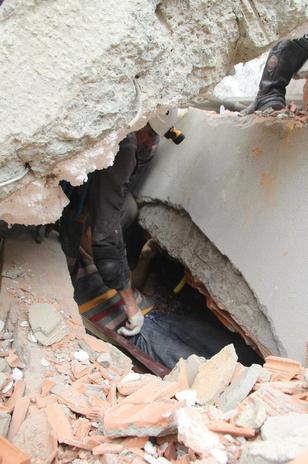 Três operários que trabalhavam na obra já prestaram depoimento Três operários que trabalhavam na obra já prestaram depoimento
