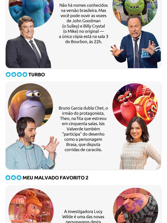 vozes dos dubladores