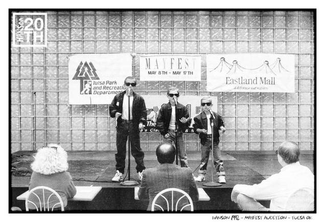 Em uma audição em Oklahoma, 1992 Em uma audição em Oklahoma, 1992