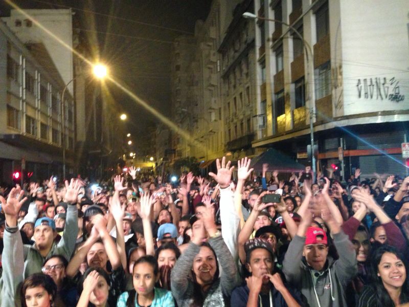 Público no Palco Carlos Nazaré